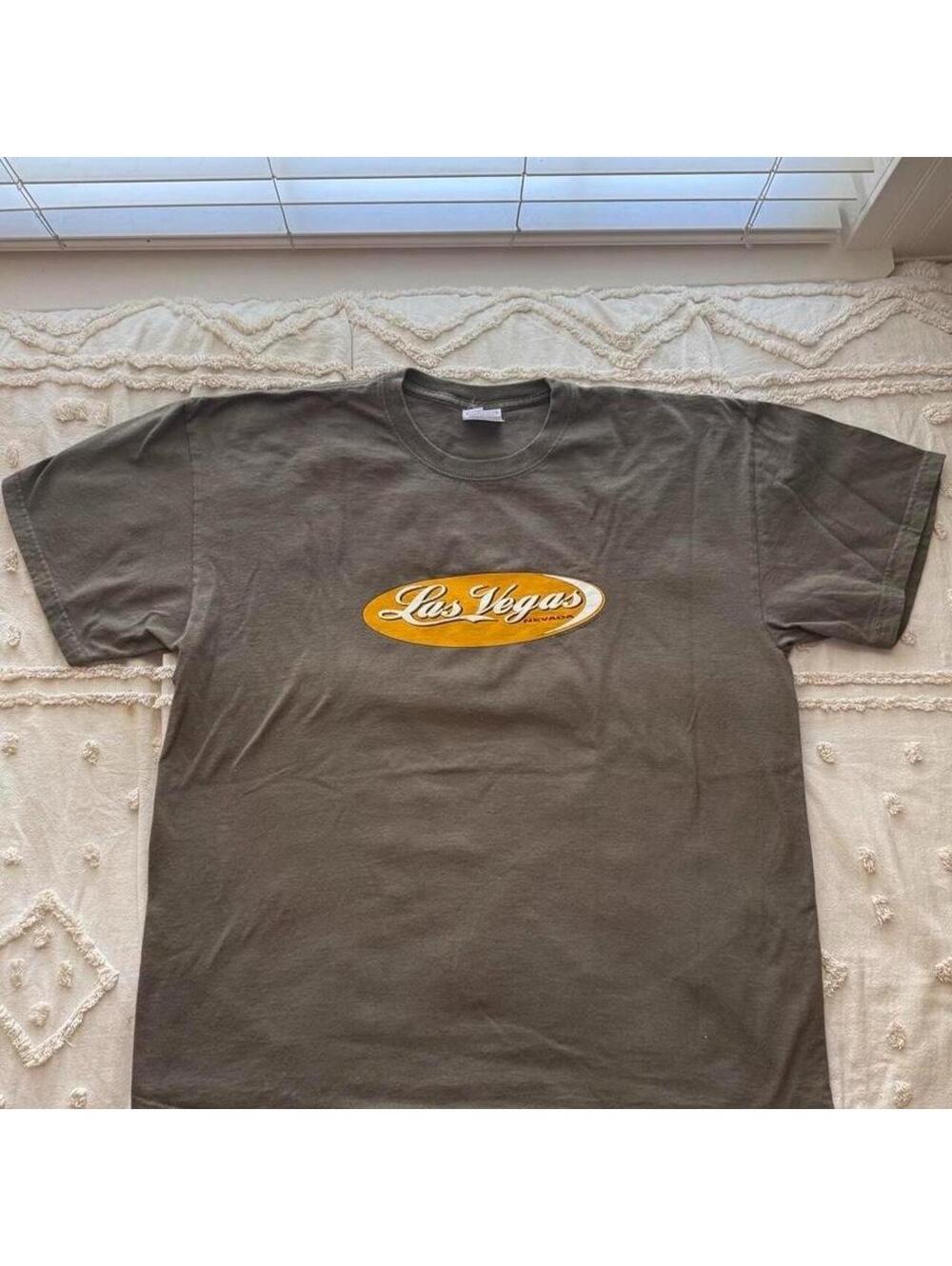 Vintage Hanes Heavyweight Las Vegas Nevada Graphic Tee XL